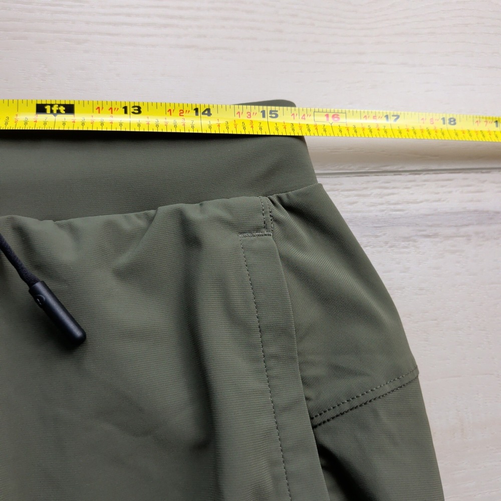 Lululemon Surge Jogger Mens L Fatigue Green Running Training Pants Zipper Cuff - Picture 8 of 13